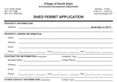 Permit Application