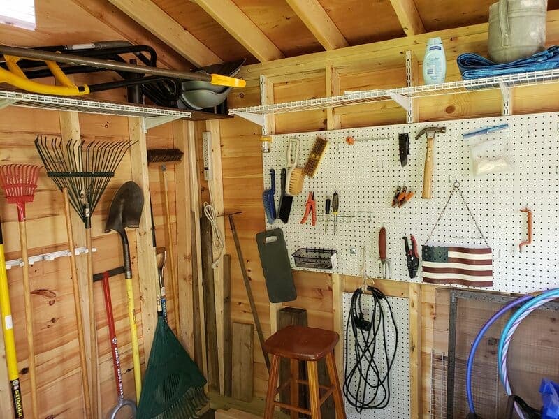 Organizing a Shed